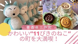 【青森県三戸町】かわいい“11ぴきのねこ”の町を大満喫！ [upl. by Gerita]