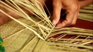 Ecofriendly Philippine mats Banig  a symbol of Filipino culture [upl. by Donelu]