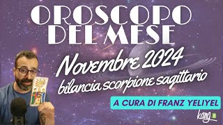 OROSCOPO DEL MESE NOVEMBRE 2024  terza parte [upl. by Aronow855]