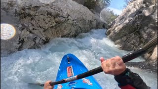 Upper Soca  Slovenia Kayaking [upl. by Issac]