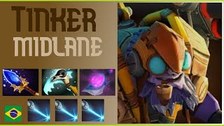 TINKER MIDLANE  Build do PPA Fórmula Dota 2 adaptada [upl. by Lytsyrk649]