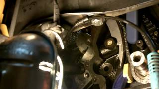 Mini Cooper S  R53 Timing Chain Tensioner Install [upl. by Noraha15]