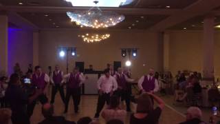 The BEST surprise Groomsmen Dance [upl. by Ativak]