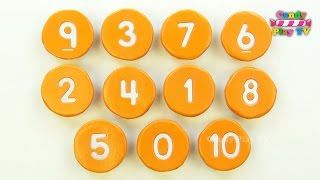 Learn To Count Numbers Counting 0 to 10 with Cookie for Children  Lesson 2 [upl. by Hcirdeirf440]