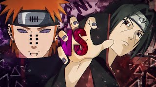 Swagkage Vs Noodles  Itachi Vs Pain [upl. by Htiderem]