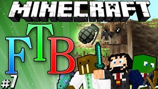 Minecraft Feed the Beast 7 quotExploding Bearsquot [upl. by Nilkoorb]