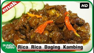 Resep Masak Rica Rica Daging Kambing Resep Masakan Nusantara Indonesia Mudah Simpel  Bunda Airin [upl. by Kunin858]