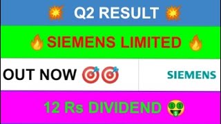 siemens share latest newssiemens share result todaymarket resultq2 results 2024 today [upl. by Desirae36]