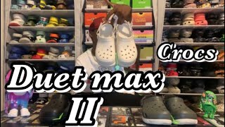 Duet Max 2 clog x Crocs Review  on foot [upl. by Gnah]