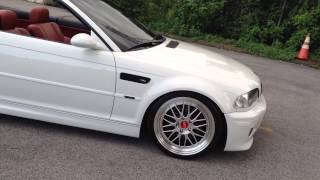 E46 M3 CONVERTIBLE FRESHLY DETAILED [upl. by Arimahs]