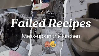 Failed Recipes Messups in the Kitchen 🙈😅 CookingFails KitchenDisasters [upl. by Adev]