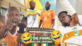 Match Senegal vs Cote dIvoire Les Supporter Alertent quotSenegal sont desquot [upl. by Yenatirb]