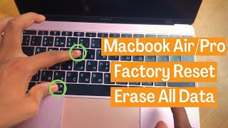 Any Macbook Factory Reset And Wipe Easily 2024 [upl. by Aikyt573]