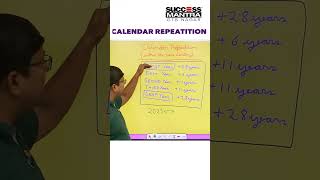 CALENDAR REPEATITION EASY TRICK [upl. by Ytisahc]