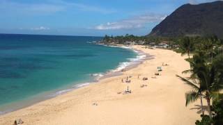 Beautiful Hawaiian Princess beach Oahu [upl. by Pellet422]