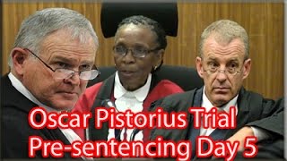 Oscar Pistorius PreSentencing Arguments Friday 17 October 2014 Session 1 [upl. by Esyli]