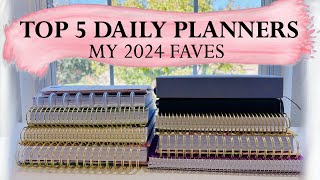 TOP 5 DAILY PLANNERS  2024 [upl. by Annamarie]