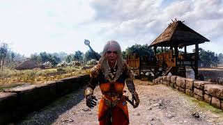 The Witcher 3 Ciri Samurai Armor Mod [upl. by Lloyd845]