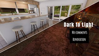 Dark to Light Renovation I House Flipper 2 I No comments I ASMR [upl. by Halima]