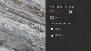 Granite Design  Fantasy Brown Marble [upl. by Cassandra]