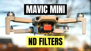 MAVIC MINI ND FILTER  WHY amp WHEN TO USE THEM [upl. by Chenee]