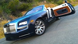 2016 Rolls Royce Dawn FIRST DRIVE REVIEW 2 of 2 [upl. by Ong53]