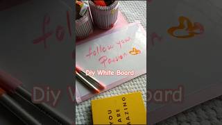 Diy White Board making Malayalam Diy shorts whiteboard craftideas craft diyideas [upl. by Braynard]