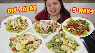 5 Vegetable Salad Ideas [upl. by Suzann699]