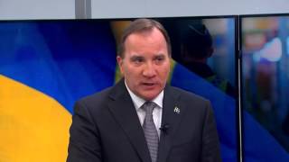 Löfven om terrorhotet  Nyheterna TV4 [upl. by Chatav]