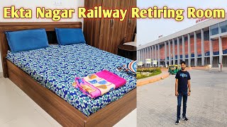 Ekta Nagar Railway Retiring Rooms  How To Book Railway Retiring Rooms At Ekta Nagar Station [upl. by Audra388]