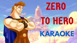 Zero To Hero  Hercules Multilanguage Karaoke [upl. by Iover]