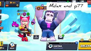 Brawl Stars  Battle  p77 and Mdax [upl. by Leoni102]