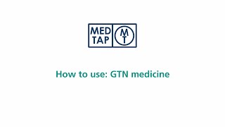 MedTap How to use glyceryl trinitrate GTN [upl. by Anairotciv]