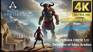 19 AMAZING UltraHD4k View Ancient Greece🤩🏛 Devotion of Edou Aradou Pephka Crete 13 AC Odyssey [upl. by Yrbua]