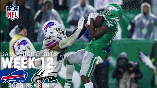 Buffalo Bills vs Philadelphia Eagles  2023 Week 12 Game Highlights [upl. by Katz]