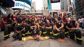 FDNY Men and Women Are Heating Things Up With Steamy New Calendar [upl. by Martie]