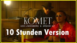 【10 Stunden】Udo Lindenberg x Apache 207 – Komet Lyric Video 4K [upl. by Araiet]