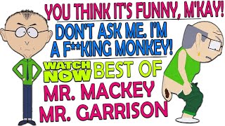 Best of Mr Garrison amp Mr Mackey  Part 1  Herbert Garrison  Mr Mackey southpark cartman [upl. by Ellerrehs]