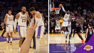 Lakers Top plays and funny moments from Lakers Vs Rockets [upl. by Aneel]