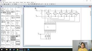 Simulation of PLC in FluidSim Software Cylinder Problem [upl. by Airekal348]