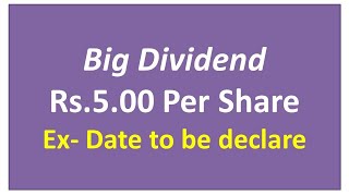 Dividend of Rs500  Dividend in November 2024 Upcoming Dividend in November 2024Dividend Stocks [upl. by Anaik]