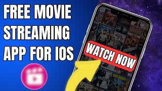 Free Movie Streaming App for iOS  App for iPhone to watch free new movies [upl. by Gnivri823]