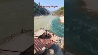 Rudraprayag sangm 🙏 ❣️ treveling way treval vlog [upl. by Quartana69]