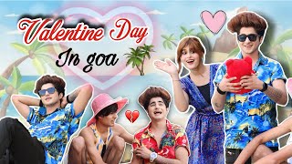 Valentine day in Goa😂  Gulshan kalra  Jaanvi patel [upl. by Eresed5]