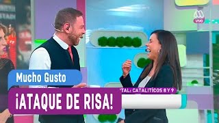 El ataque de risa de Cata Edwards  Mucho Gusto 2016 [upl. by Auhsohey]