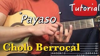 Payaso  Cholo Berrocal TutorialCover Guitarra [upl. by Onitrof]