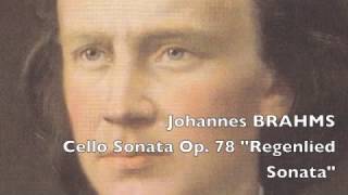 BRAHMSCello Sonata Op 78 quotRegenliedquot Yvonne TIMOIANU Cello Alexander PREDA Piano [upl. by Eelrac]