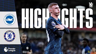 Brighton 12 Chelsea  HIGHLIGHTS  Palmer breaks another Chelsea record  Premier League 2324 [upl. by Akinar]