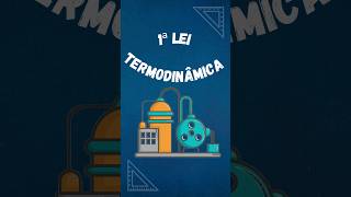 Qual é a primeira lei da Termodinâmica shorts física química [upl. by Ruenhs648]