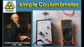 DIY Coulombmeter for measuring electric charges  Coulombmeter zum Messen von elektrischen Ladungen [upl. by Gearhart]